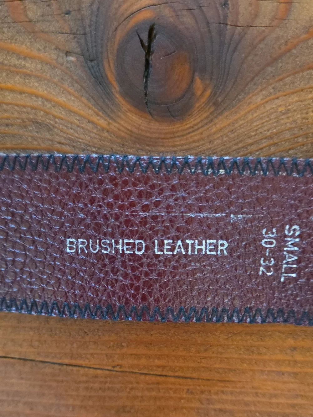Vintage Patchwork Leather Suede Belt
